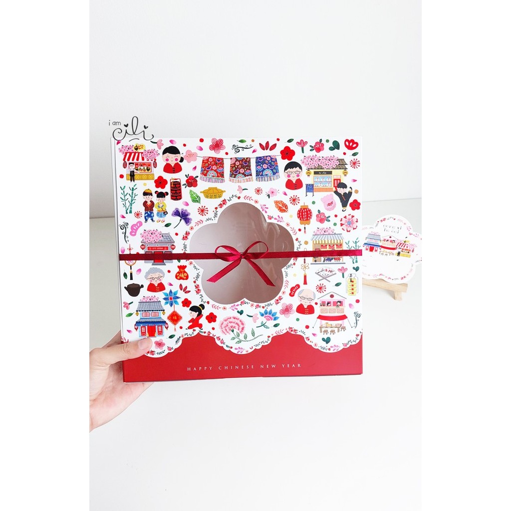 

(Box 25 X 25 X 10 Cm Imlek)Kotak Kue Bolu Lapis Legit Sincia (Isi10) Terlaris
