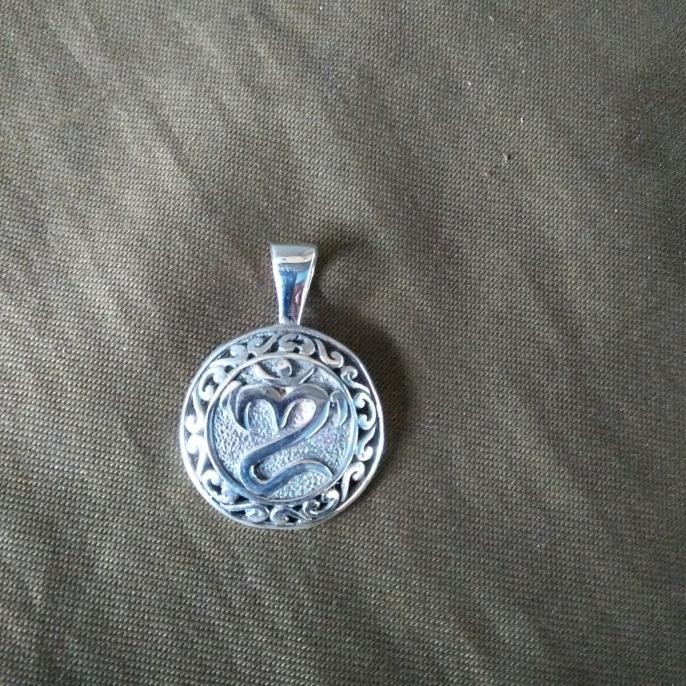 %%%%] Liontin Omkara Bali silver 5