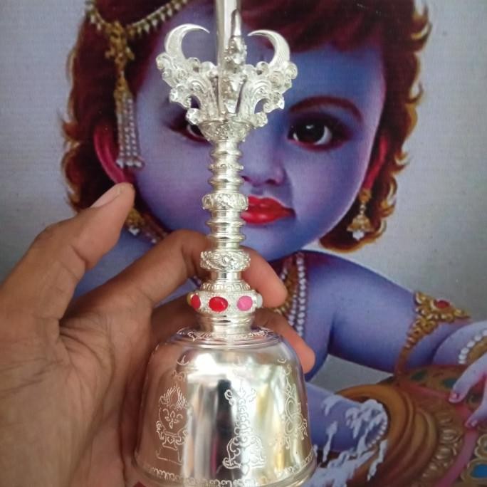 :<:<:<:<] genta Seni Bali bajra Bali warna silver