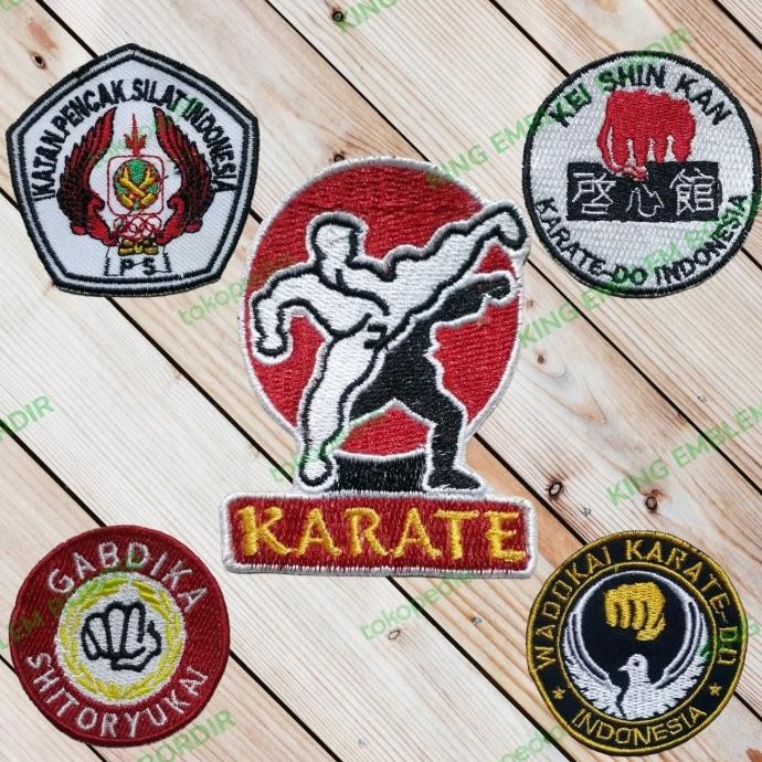 

monggo] PATCH EMBLEM BORDIR/WADOKAI/KARATE/GABDIKA/KEI SHIN KAN/EMBLEM/IPSI