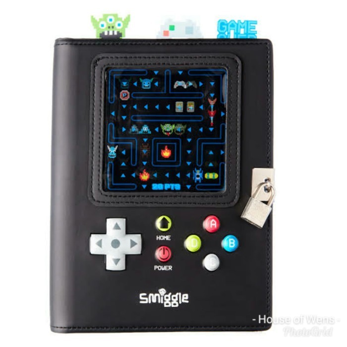 

Smiggle Game Over Lockable A5 Notebook - Diary Smiggle