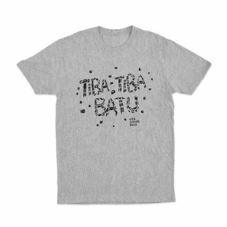 Terviral T-Shirt Efek Rumah Kaca Tibatiba Batu Misty Grey