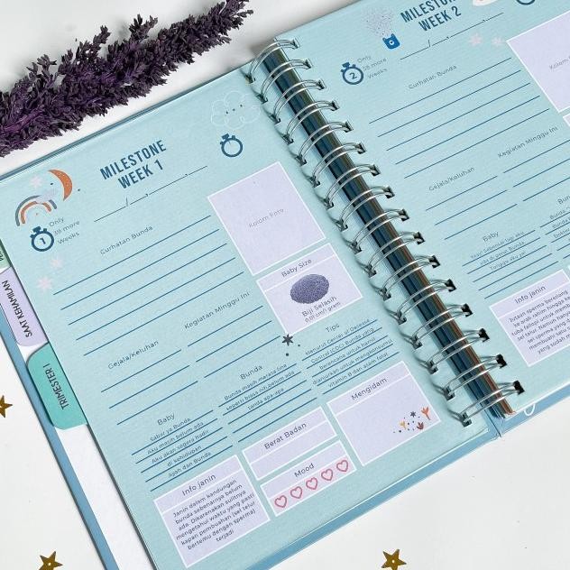 

Baby Journal / Pregnancy Book / Jurnal Kelahiran / Buku Jurnal Bayi