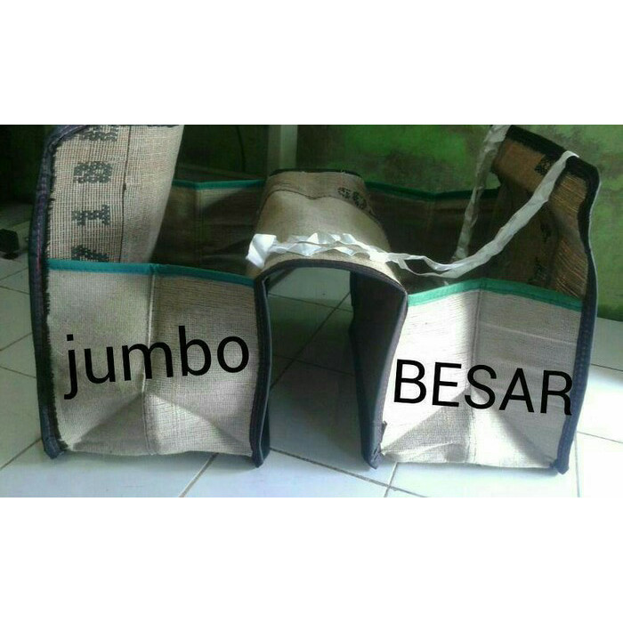 tas kurir motor JUMBO tas pos-keranjang motor