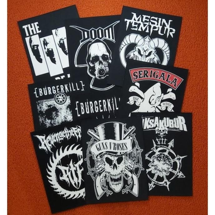 

Termantab] BACKPATCH SABLON EMBLEM PREMIUM BIG SIZE MUSIK BEST QUALITY