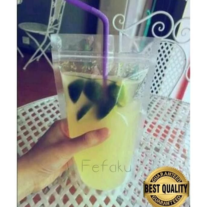 PLASTIK STANDING POUCH 13x20, bisa untuk CAIRAN