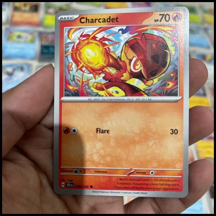 Kartu Pokemon Original Charcadet 029/142
