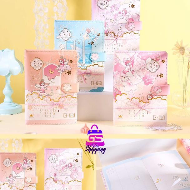 

Magnetic Notebook Sakura Angel / Diary Jurnal Agenda Buku Tulis - 6281