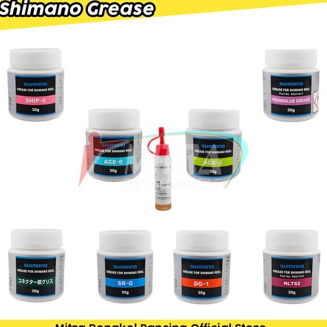 Grease Shimano Japan Pelumas Sparepart Reel Pancing