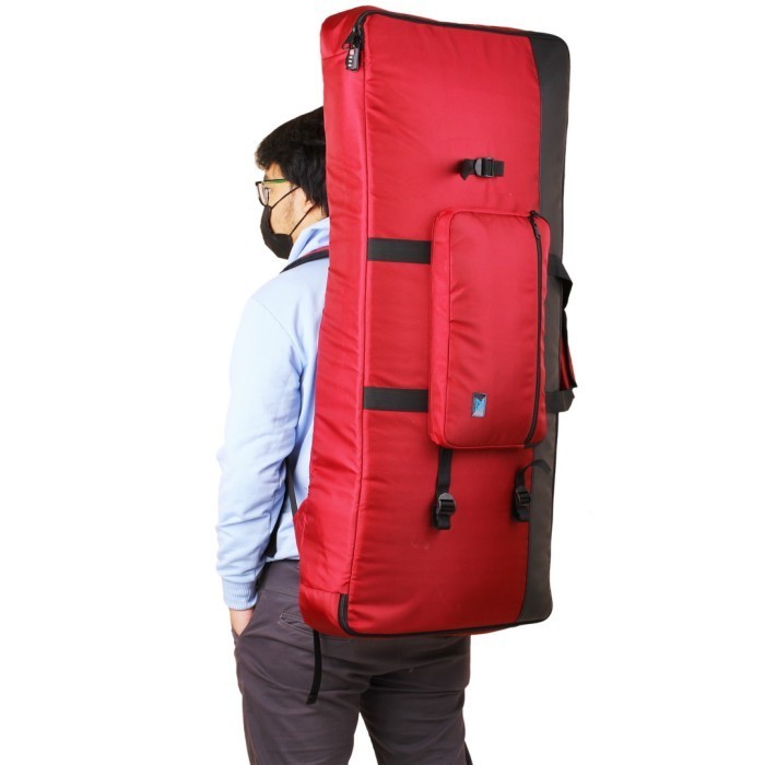 adaya Zorc Official - Tas Keyboard KORG Case Korg PA600, PA900, PA50 Red