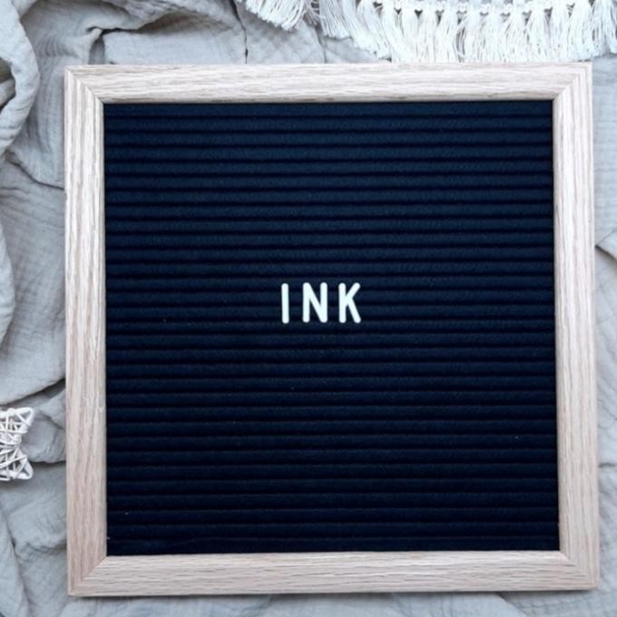 

Indibaby Felt Letter Board