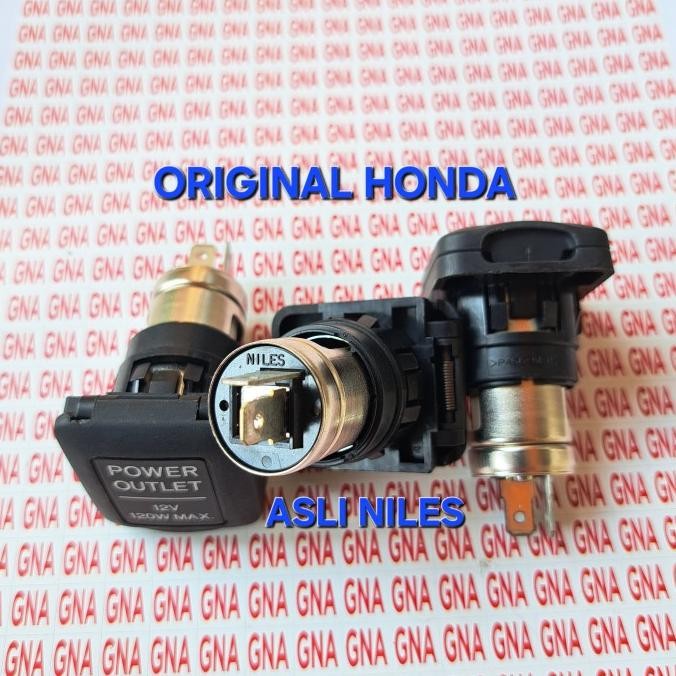 TERLARIS - LIGTHER POWER OUTLET SOKET CHARGER MOBIL HONDA ASLI