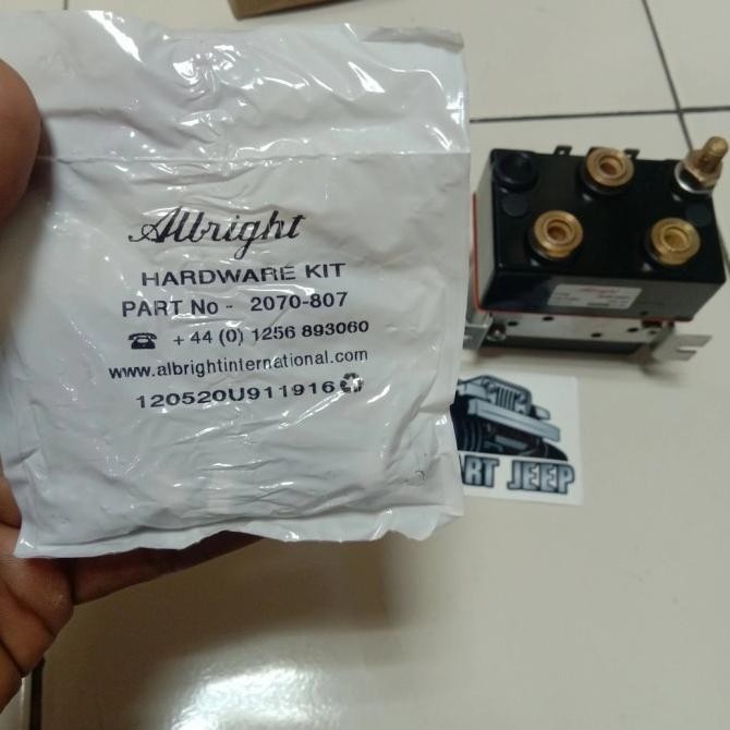 Selenoid Albright Winch Warn 8274/Zeon/Vr Evo/M70/M50/Tabor