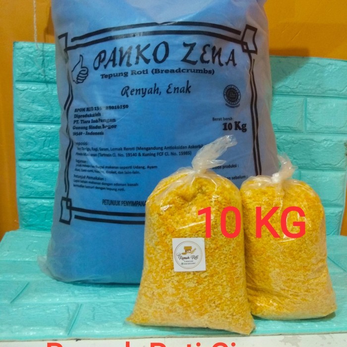 

Tepung Roti Kasar Panir Panko Mix Breadcrumbs Goreng1 Karung 10Kg Promo