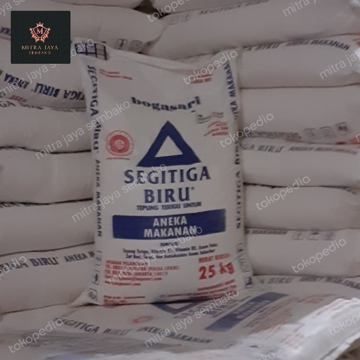 

Gosend Terigu Segitiga Biru - 25 Kg (Karung) Promo