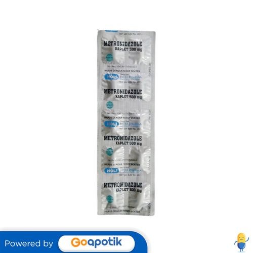 METRONIDAZOLE HOLI PHARMA 500 MG STRIP 10 TABLET