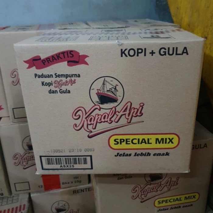 

Kapal Api Special Mix ( 24Gram 120Sachet ) 1 Dus