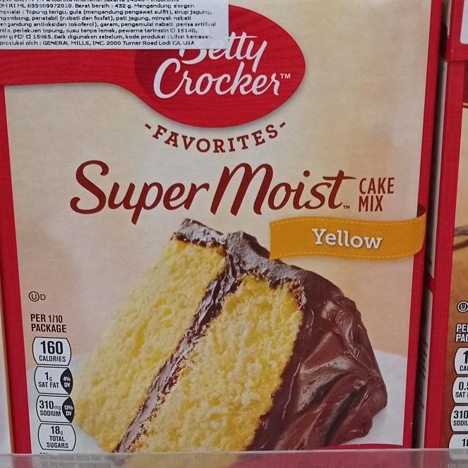 

:<:<:<:<] betty crocker super moist yellow 432gr