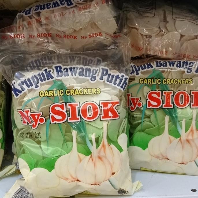 

^%^%^%^%] ny siok kerupuk bawang garlic crackcers 500gr
