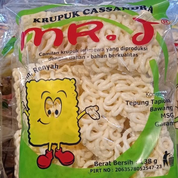 

Buruan serbu] mr j kerupuk cassandra 138gr