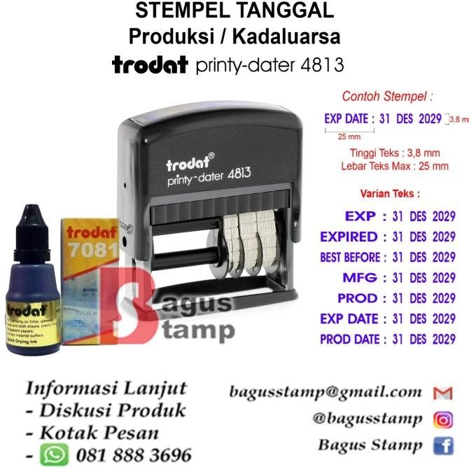 

TERMURAH - Stempel Expired / Tanggal Kadaluarsa FREE Tinta 25ml
