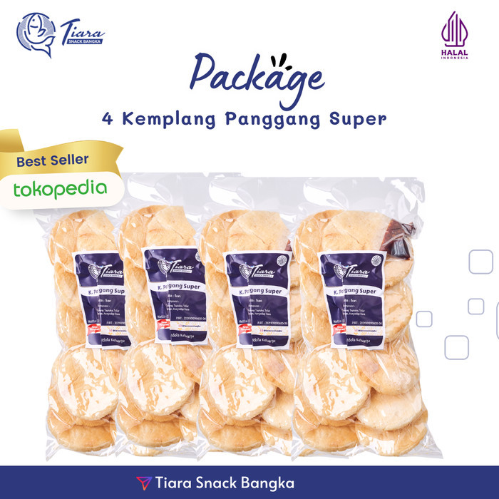 

Package Kemplang Panggang Super Tiara Snack Bangka Terlaris