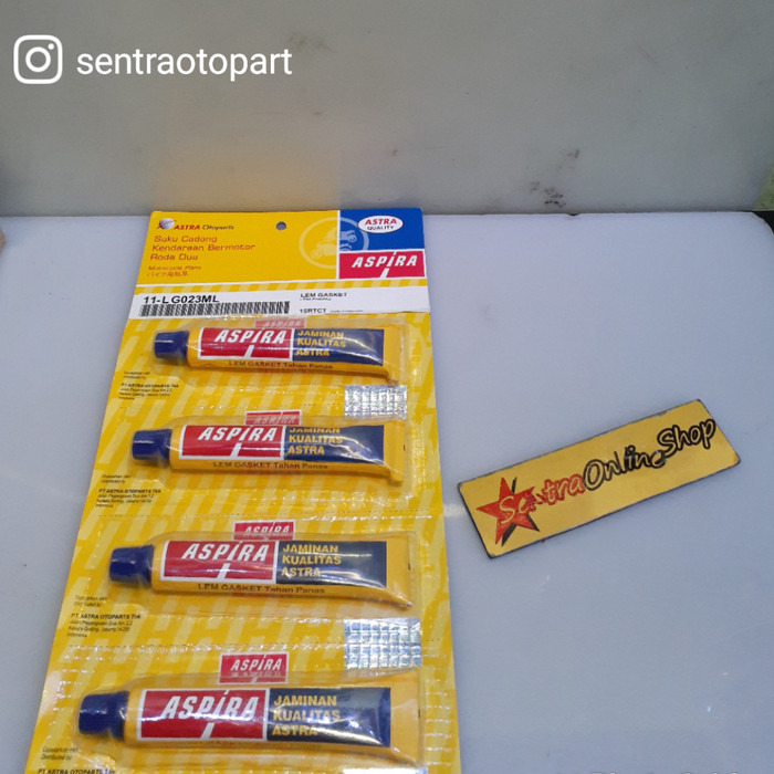 

Lem Gasket Lem Paking Tahan Panas 23Ml Original Aspira Barang Langka