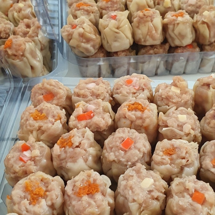 

Dimsum Premium Full Ayam Isi 100Pcs Mix Topping Harga Pabrik Terbaik