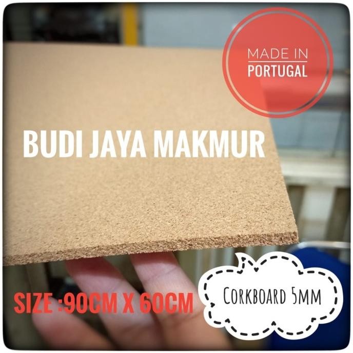 

TERMURAH - Corkboard 5mm