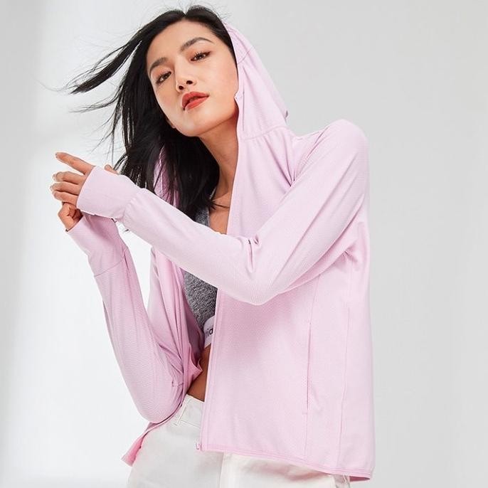 SUN PROTECTION CLOTHING UNIQLO MODELS OUTDOORS ANTI UV JACKET HOODIE