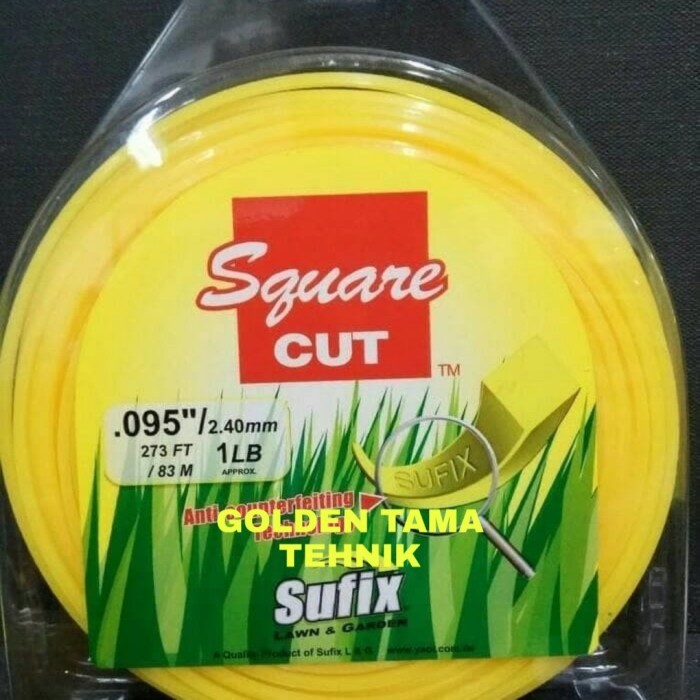 Promo Tali Senar Sufix Potong Rumput Gendong 1 Lb