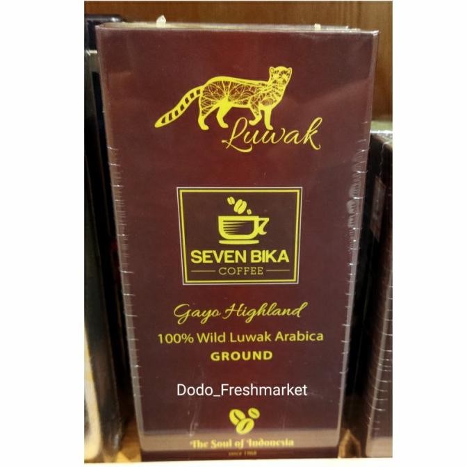 

Seven Bika Gayo Highland Luwak Arabica 100Gr