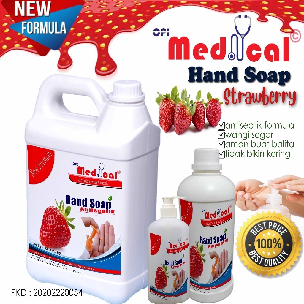 Hand soap 1 liter dan 5 liter varian wangi sabun cuci tangan antiseptik 10D109
