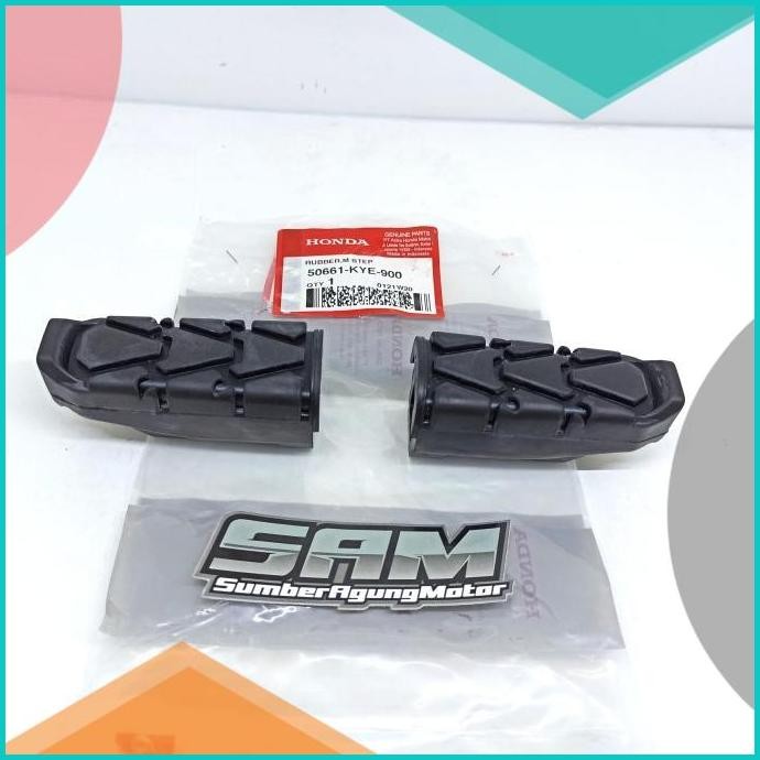 KARET FOOTSTEP DEPAN MEGAPRO MONOSHOCK VERZA SONIC 150 SUPRA GTR AHM