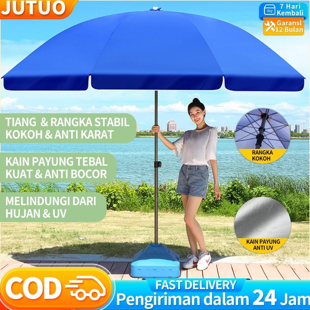 Vm - Payung Pantai 280Cm/ Payung Cafe / Payung Tenda Pelangi 180-280Cm.