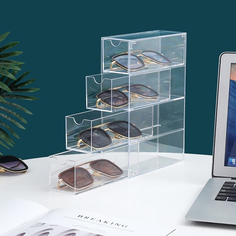 

Rak Display Kacamata Hitam Multi-lapis Transparan Tipe Laci Kotak Kacamata Empat Lapis Akrilik Dapat Ditumpuk Desktop Kotak Penyimpanan Alat Tulis Tahan Debu |0E40C2D0|