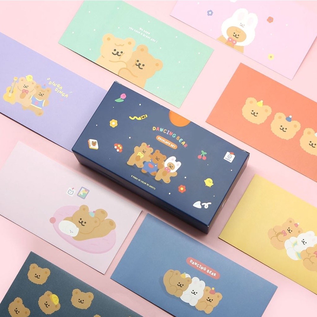 

96 pcs Set Amplop Vintage Amplop Korea |9VW1cWAa|