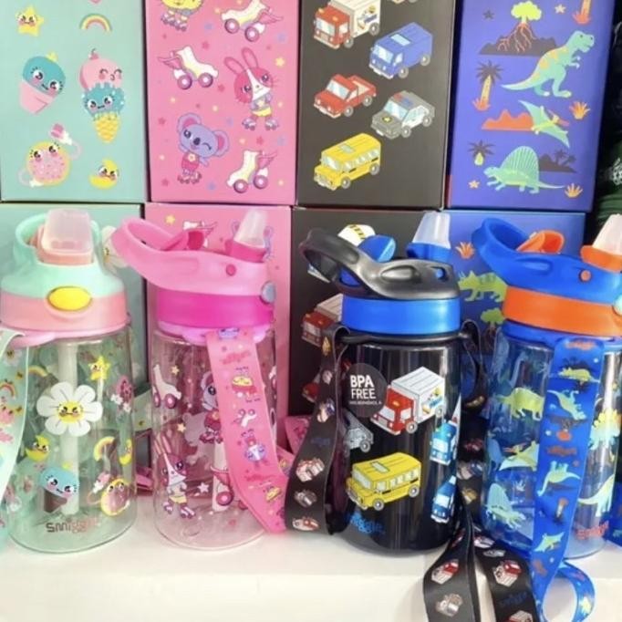 Botol minum Sedot Tempat Air Minum Anak Smiggle Botol Piknik Tali  TK