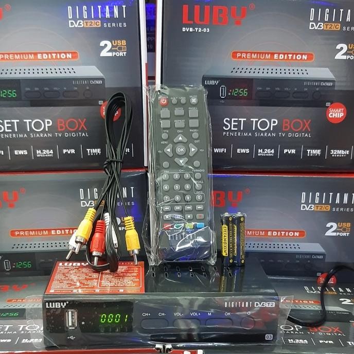 Set top box Luby stb luby 03 dvb-t2-03