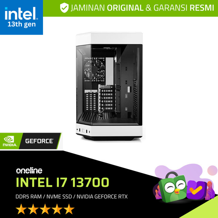 PC Gaming Rakitan High End Intel Core i7 13700 / DDR5 / nVidia RTX