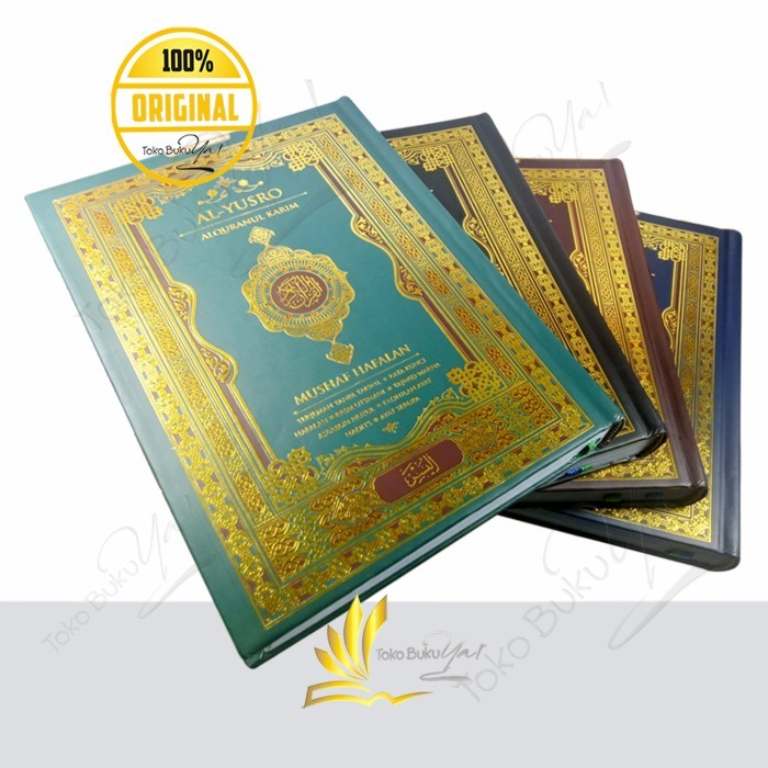 

Asli Mushaf Al-Yusro Al-Qur'An Hafalan A5 Tajwid Warna