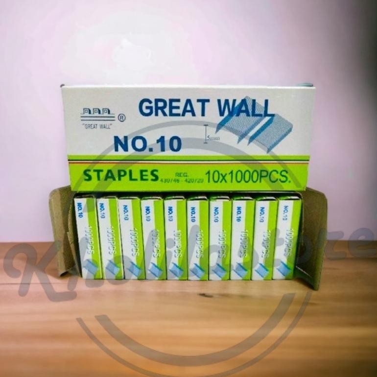 

Discount (1 Pack) Isi Stapler Refill Staples Great Wall No. 10 Discount