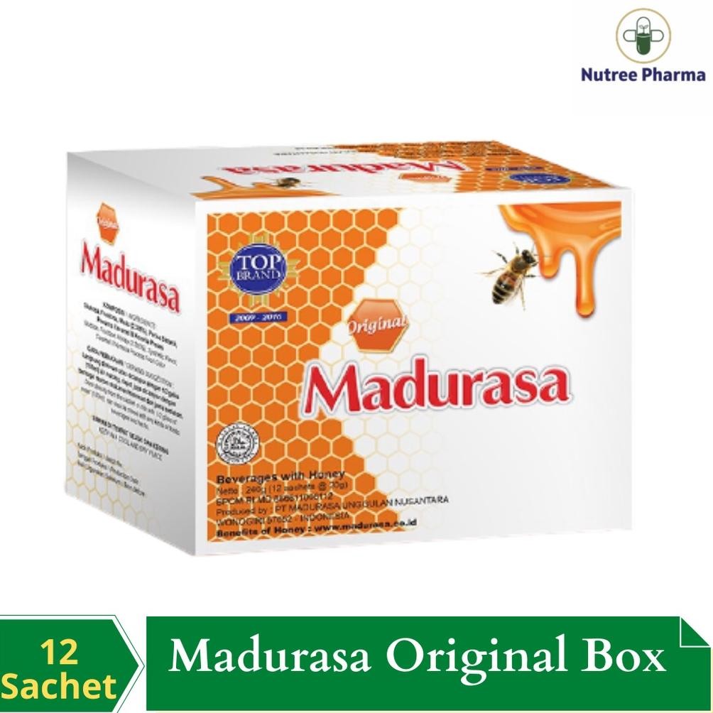 

Terlaris Murah & Dijamin Ori Madu Rasa/Madurasa Original Box Isi 12 Sachet | Memelihara Daya Tahan Tubuh Terlaris