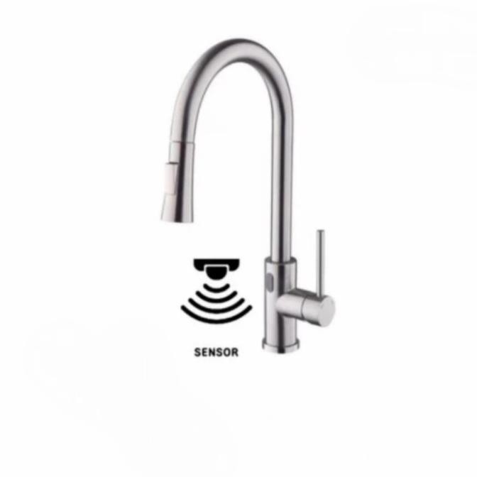 Kran Cuci Piring Sensor Stainless Sus 304 Kran Sensor Otomatis [ Carchola ]