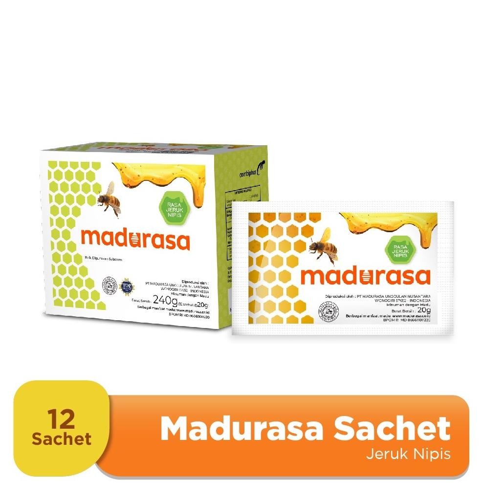 

Discount Madu Rasa Original Dan Jeruk Nipis Madurasa Box Sachet Isi 12 Discount