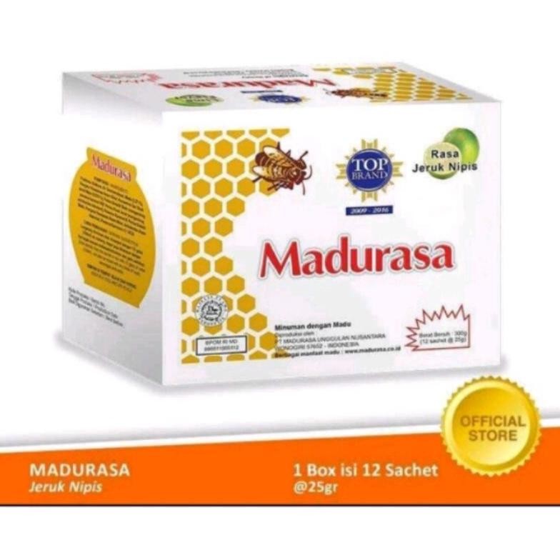 

New Arrival Madu Rasa Box Isi 12 Sachet New Arrival