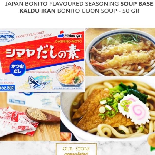 

Hondashi Shimaya Dashi Nomoto Kaldu Ikan Bonito Kuah Udon Soup Base