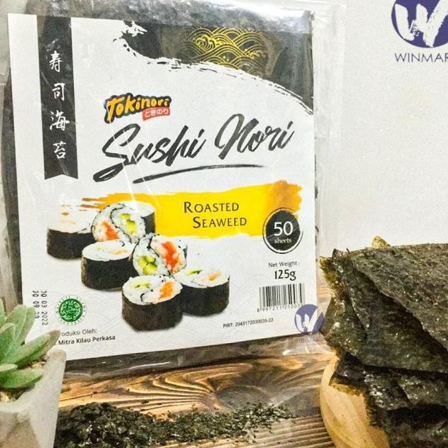 

Tokin Sushi N Seaweed Rumput Laut 50 Sheets/Lembar
