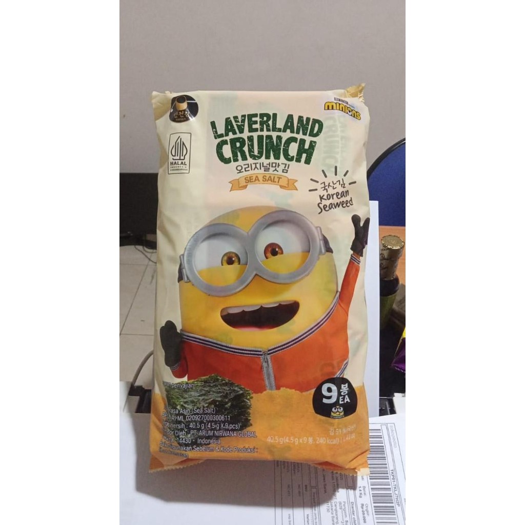 

Laverland Crunch Sea / Rumput Laut/ Sea Seaweed/ Sna Seaweed
