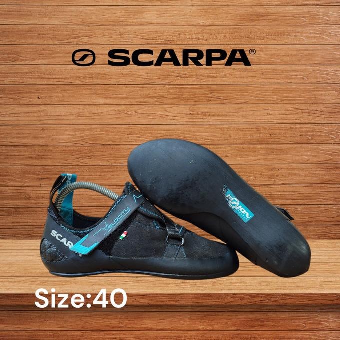 SCARPA CLIMBING SHOES 40 PANJAT TEBING 0211T